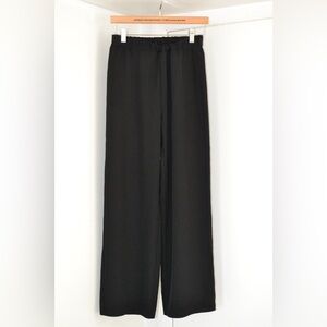 Elegant Black Wide-Leg Pants